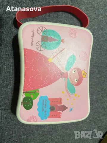 Еко кутия за храна от бамбук космонавт или принцеса, снимка 6 - Други стоки за дома - 48645178