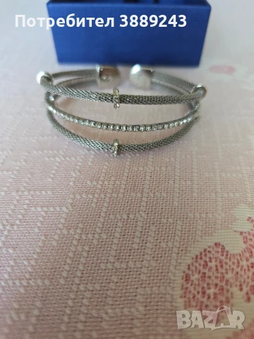 Гривна Swarovski , снимка 4 - Гривни - 51149698