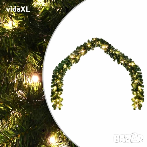 vidaXL Коледен гирлянд с LED лампички, 10 м(SKU:242424)