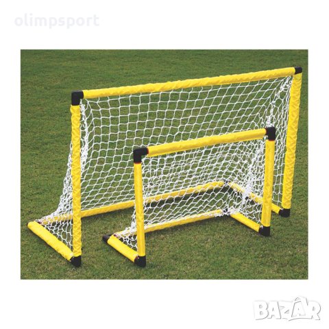 Футболна врата, която може да се сглобява в 2 различни варианти като размер. 