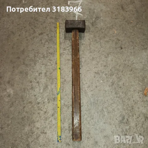 голям немски чук 10 килограма с дръжка 1 метър, снимка 2 - Други инструменти - 55826842