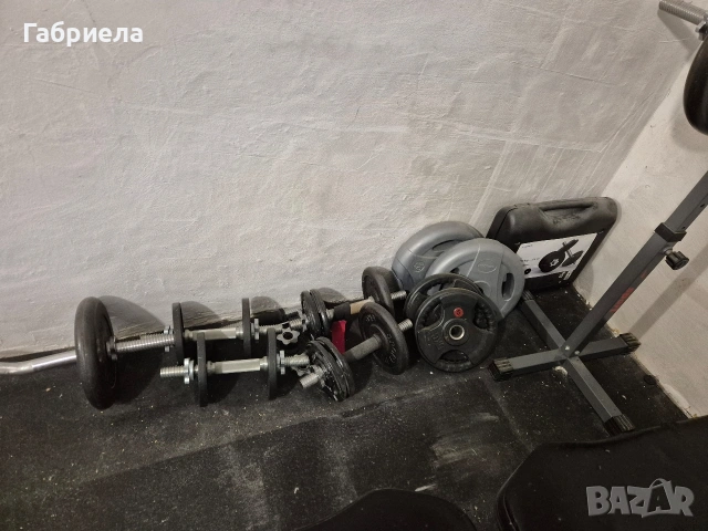 тежести и екстри, снимка 5 - Фитнес уреди - 53681691