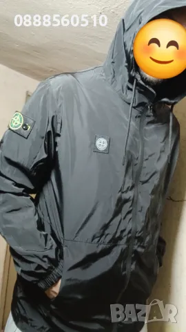 *Намаление* Пролетно- есенно тънко яке Мъжки ветровки Srone Island Стоун Айлънд