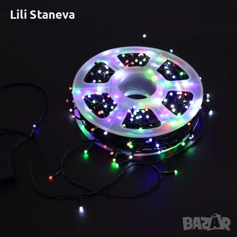 Водоустойчиви Коледни Led лампички   Звездно небе -   50 метра  240 светлини. , снимка 4 - Декорация за дома - 52925999