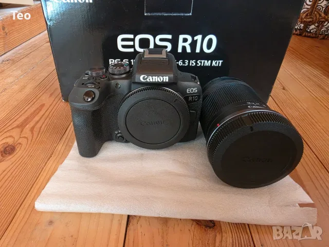 Фотоапарат Canon EOS R10 + обектив Canon RF-S 18-150mm, снимка 8 - Фотоапарати - 56010860