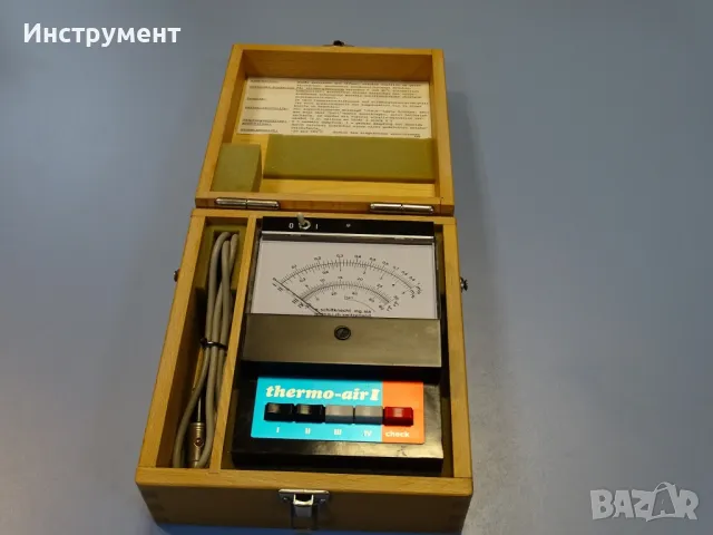 Стрелкови термометър e.schiltknecht ing.sia Termo-air I