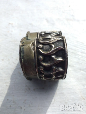 КУТИЙКА КУТИЯ СЪРЦЕ С КАМЪНИ ФИЛИГРАН, снимка 2 - Антикварни и старинни предмети - 53490395