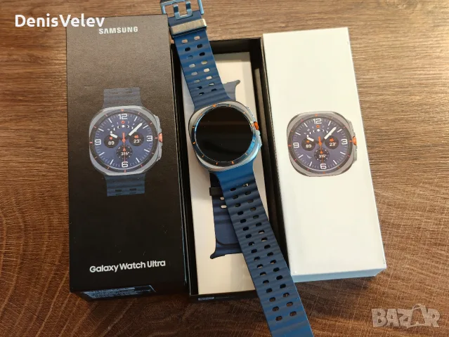 Samsung Galaxy Watch Ultra 2025 Blue Titanium