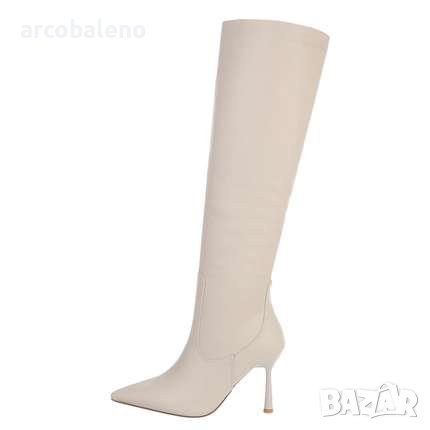 Дамски ботуши на висок ток, 2цвята , снимка 6 - Дамски ботуши - 42437861