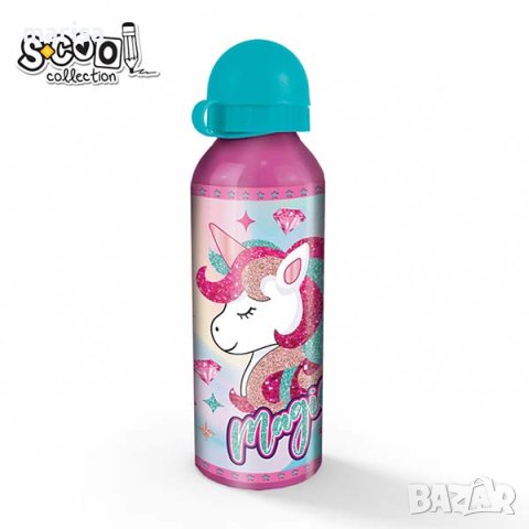 Алуминиева бутилка Unicorn, S-COOL, 500 ml SC1330