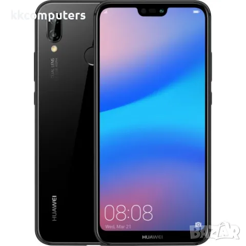 Лентов кабел Бутон меню /Черен/ за Huawei P20 Lite FingerPrint Баркод : 562339