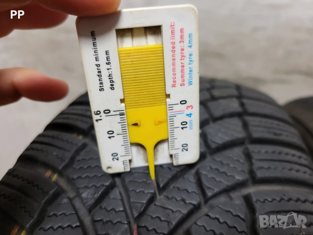 2 бр. 185/60/15 Bridgestone / зимни гуми, снимка 4 - Гуми и джанти - 52446910