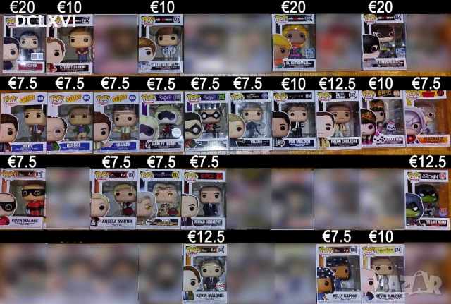Колекция от Funko Pop - Big Bang Theory, Marvel, DC, The Office