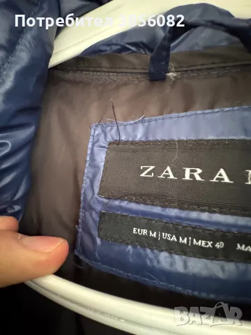 Zara пухесто яке М размер, снимка 3 - Якета - 48324913