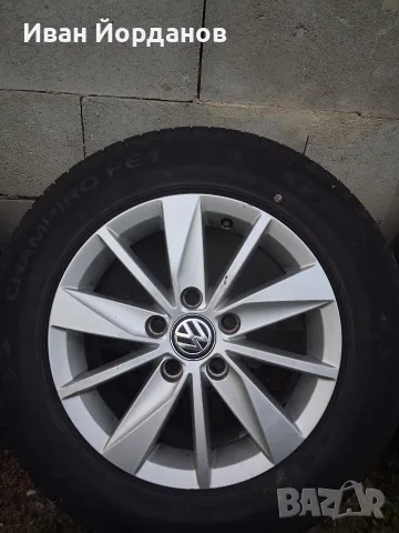 Джанти с гуми за VW GOLF 7 5x112 R 15, снимка 5 - Гуми и джанти - 55794953