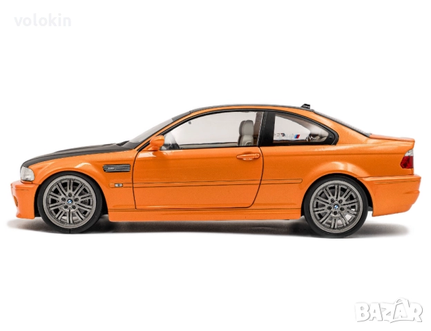 2000 BMW M3 E46 Coupe 1/18 Solido, снимка 3 - Колекции - 52787668