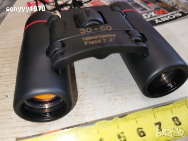 НОВ БИНОКЪЛ 30Х60 ЧЕРЕН 2702261320, снимка 10 - Екипировка - 53645053