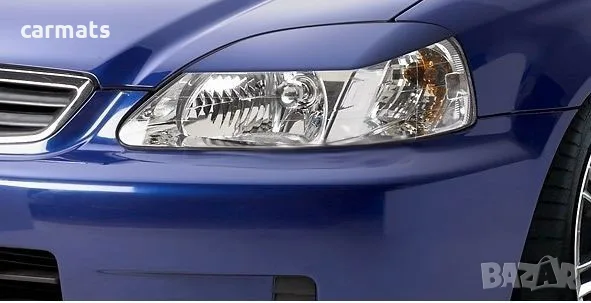 Вежди за фарове за Honda Civic (1996-2001) - Черни