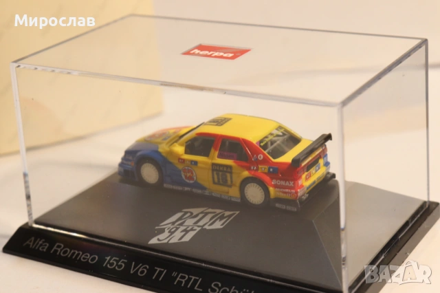 HERPA H0 1/87 ALFA ROMEO 155 МОДЕЛ КОЛИЧКА ИГРАЧКА, снимка 7 - Колекции - 53370984