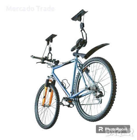 Таванна стойка Mercado Trade, За велосипеди, Универсална, Стомана, Черен, снимка 2 - Аксесоари за велосипеди - 40821760