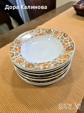 Стар български порцелан "Кашмир" на "Изида *, снимка 9 - Колекции - 52592404