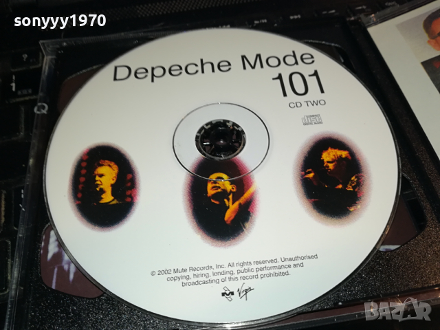 DEPECHE MODE X2 CD 0503241747, снимка 7 - CD дискове - 44620345