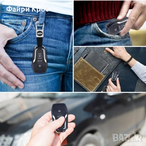 Скрита Мини Камера Автомобилен Ключ, 1080p FHD Видеонаблюдение Охранителна Шпионаж Таен Запис, снимка 4 - Други - 51677997