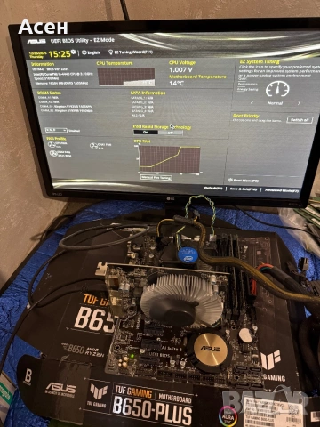 Дънна платка  Asus H97M-E 1150 и процесор  Intel Core i5-4440, снимка 5 - Видеокарти - 47171768