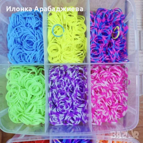 Пластмасов куфар с ластички, 4500 бр в комплекта, снимка 7 - Други стоки за дома - 49079411