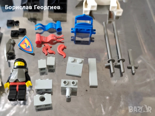 Лего 6034 Lego black knights black monarch ghost 1990 г, снимка 5 - Конструктори - 53519818