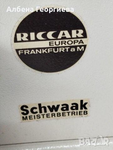 Метална шевна машина RICCAR, снимка 4 - Шевни машини - 53698665