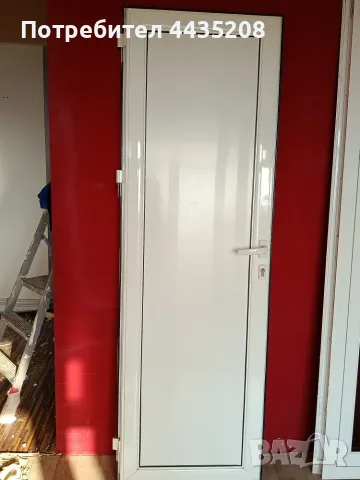 Алуминиева врата без каса, снимка 2 - Врати за баня - 56042899