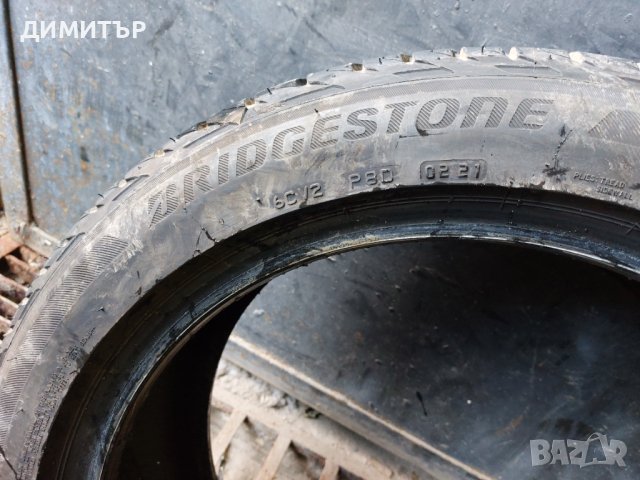 4бр.летни BRIDGESTONE 215/50/18 92W DOT 0221, снимка 5 - Гуми и джанти - 39412244