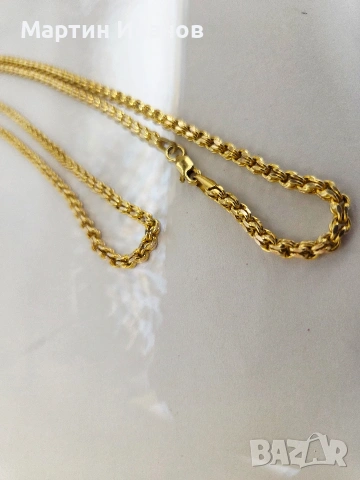 Златен синджир 7, снимка 8 - Колиета, медальони, синджири - 53604805