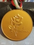 Спортен медал БФ ХУДОЖЕСТВЕНА ГИМНАСТИКА първо място рядък за КОЛЕКЦИЯ 52232, снимка 6