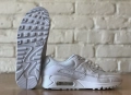 Nike Air Max 90 Triple White Wolf Grey CN8490-100 номер 39,5-40 , снимка 5