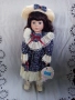 Колекционерска порцеланова кукла - нова !, снимка 1