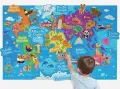 Busy board филц карта 103Х70СМ, снимка 1