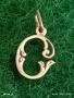 Сребърна висулка буква С елегантен дизайн много красива 26703, снимка 6