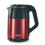Електрическа кана Rosberg R51230S, 1500W, 1.8л., Корпус неръжд. стомана, Черно с червено , снимка 4
