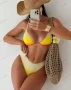 Секси дамски бански костюм от три части , снимка 2