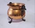 Медно канче с ковано желязо, снимка 2