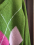 Вeneton цветна топла блуза с остро деколте, снимка 3