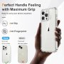 Нов прозрачен кейс протектор калъф с 2x закалено стъкло за iPhone 15 Pro Max, снимка 6