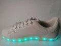 Юношески маратонки светеще с USB.ЗАРЯДНО, снимка 2
