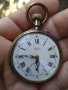 Сребърен джобен часовник Charles Locle, снимка 1 - Антикварни и старинни предмети - 41435026