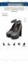 обувки на висок ток и платформа, снимка 1 - Дамски обувки на ток - 39593612