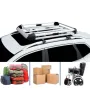 Алуминиев багажник за автомобил, Универсален, скара, 127см х 96см х 12см, RB511, снимка 1