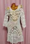 Chela collection M Бяла ажурена рокля , снимка 4