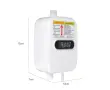 Компактен проточен бойлер 3500W с душ и LED дисплей, снимка 2